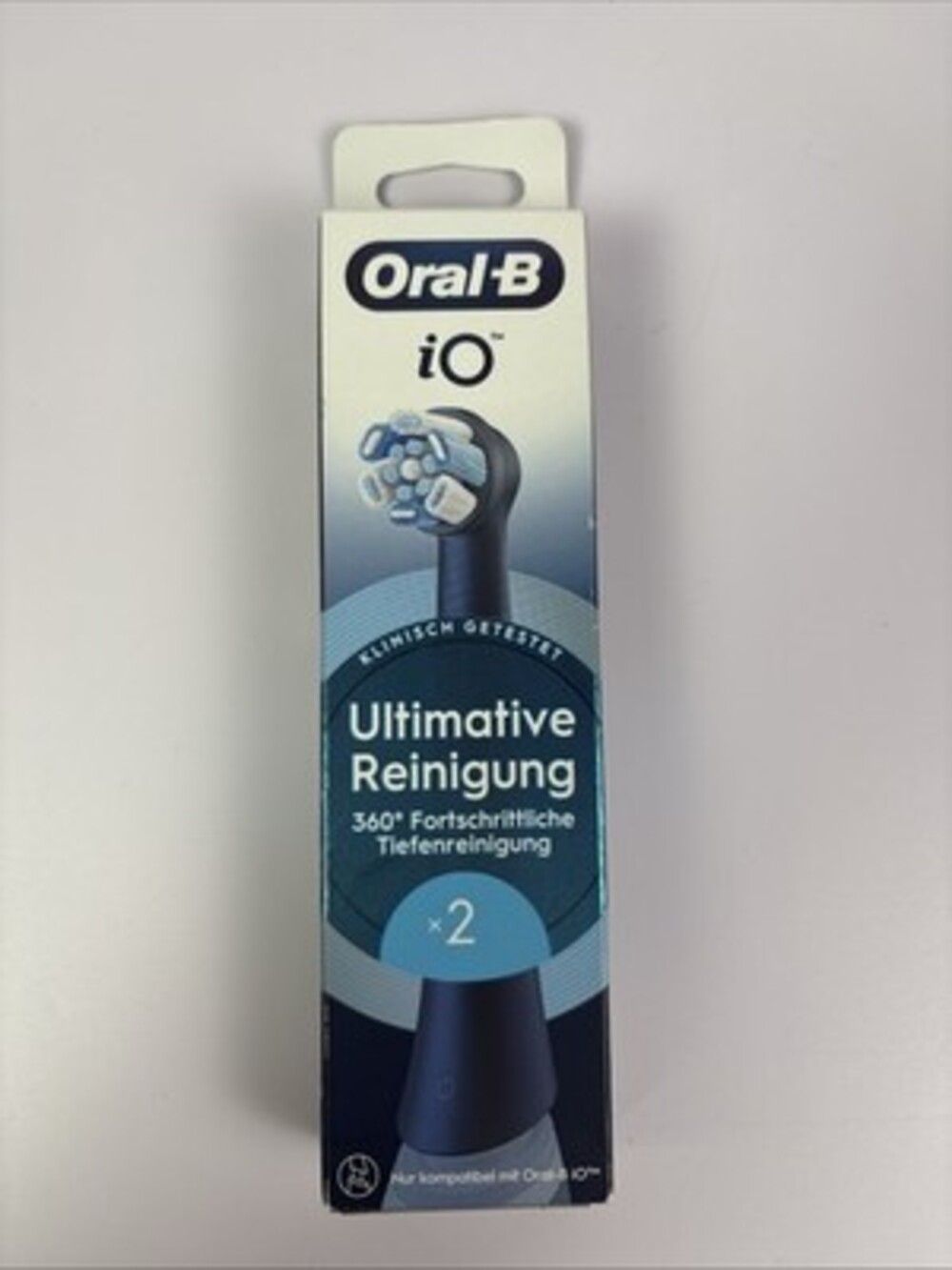 Oral-B iO Series 2Pk Electric Toothbrush Replacement Brush Heads Black Ultimate